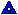 Kék háromszög turista jelzs